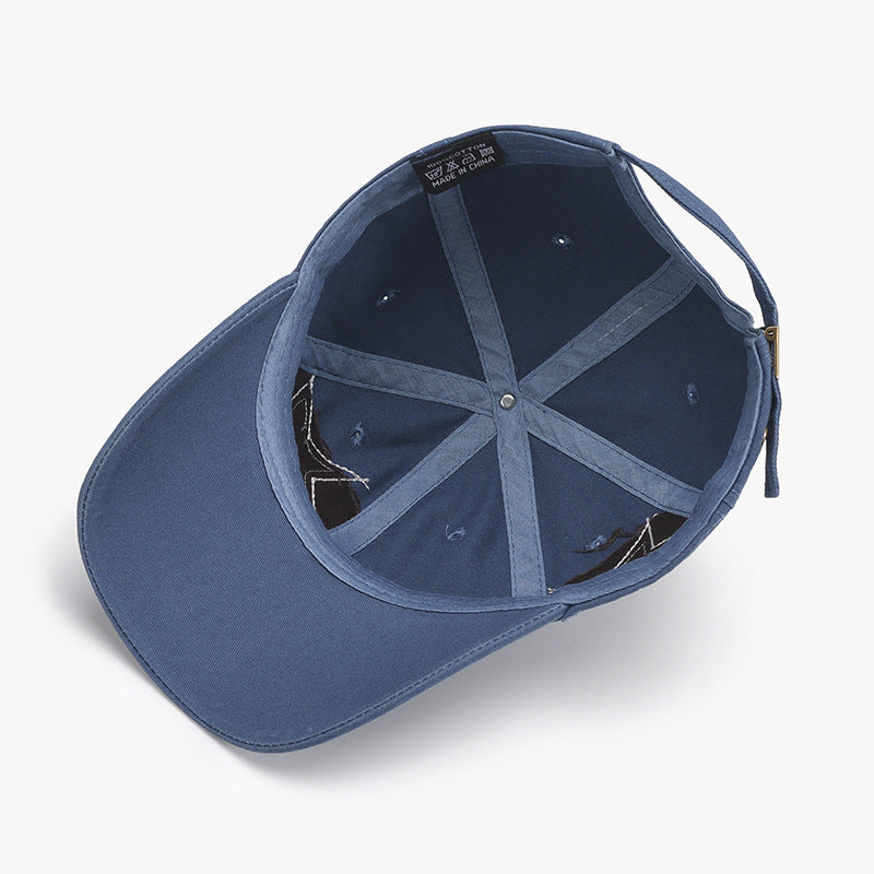 Adjustable Star Raw Hem Trucker Cap - 8 colors