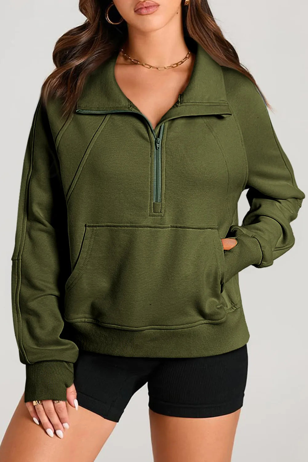 Half Zip Sweatshirt - 8 colors