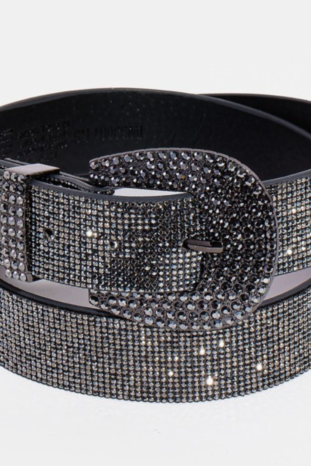 Rhinestone Embellished Belt - 2 colors