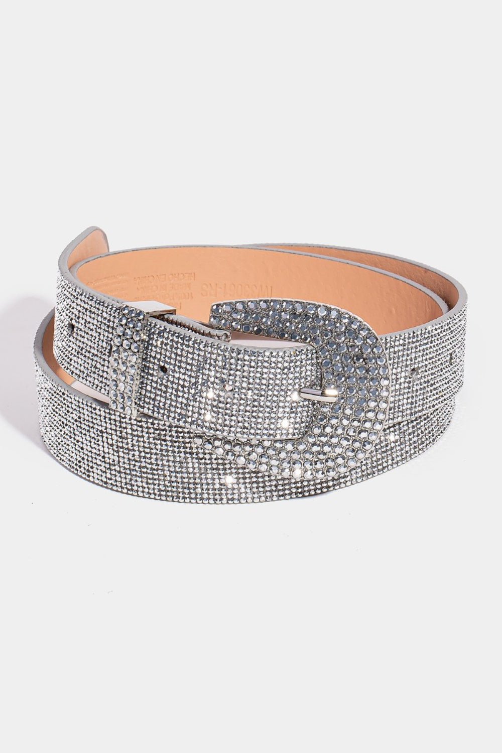 Rhinestone Embellished Belt - 2 colors