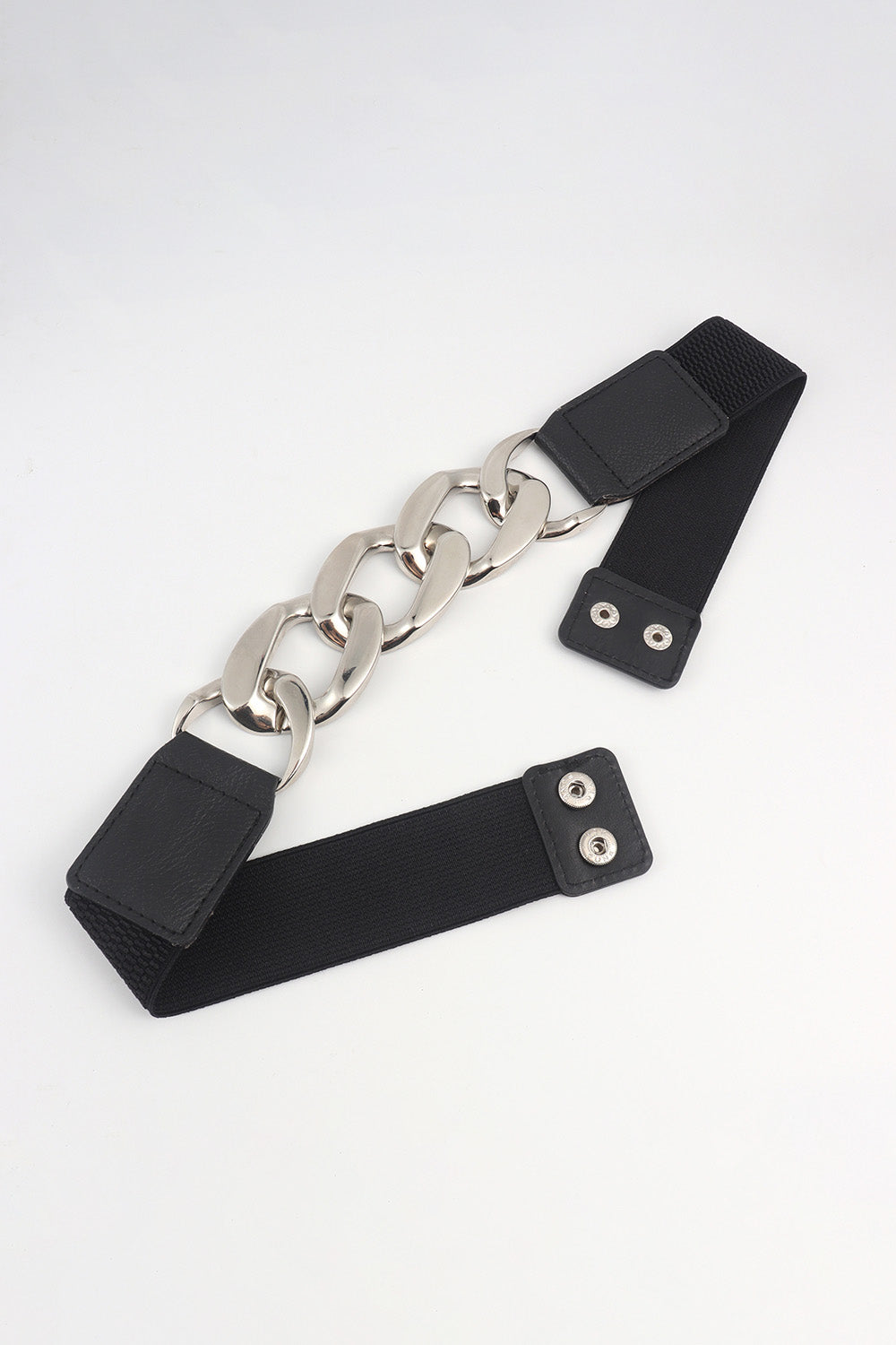 Elastic Belt with Chain Detail - 4 colors