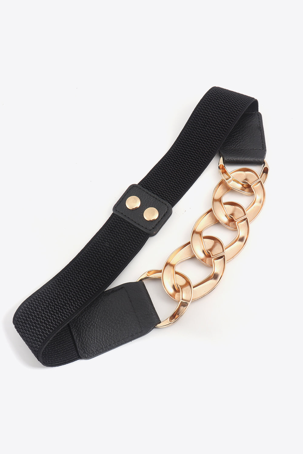 Elastic Belt with Chain Detail - 4 colors